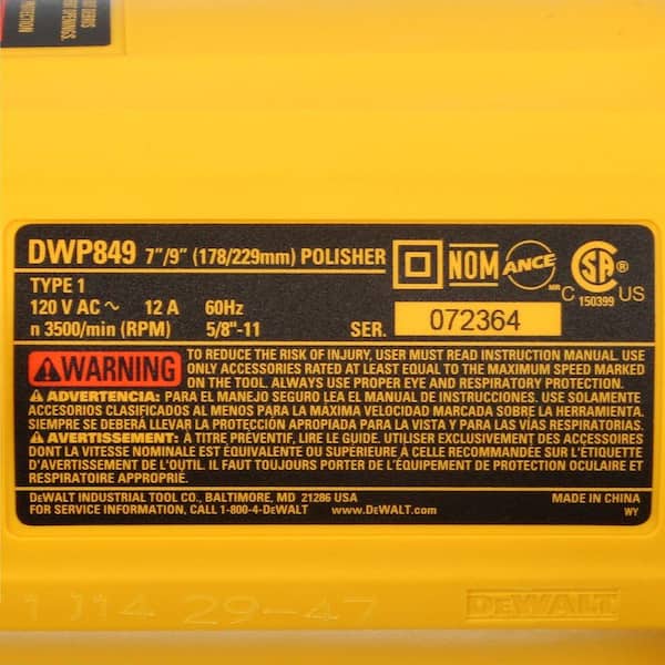 Maintaining your DeWalt (or other) Variable speed Polisher so that it  DOESN'T EXPLODE 