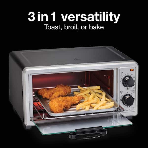MUELLER Countertop Toaster Oven & Pizza Maker Large 4-Slice