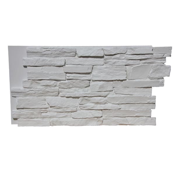 TRITAN BP Ledge Stone 48 in. x 24.25 in. Polyurethane Interlocking