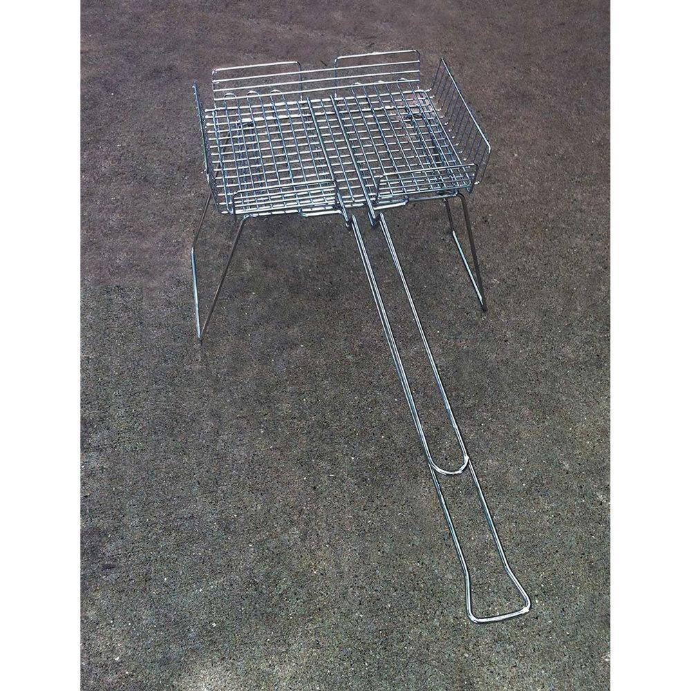 UPC 029794660078 product image for Rome Industries Rome Basket Broiler Deluxe With Stand | upcitemdb.com