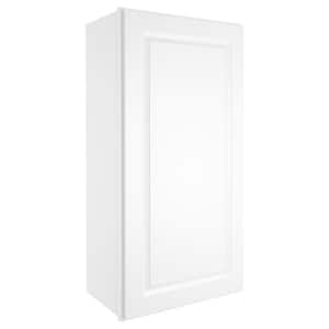 21-in W X 12-in D X 42-in H in Traditional White Plywood Ready to Assemble Wall Kitchen Cabinet