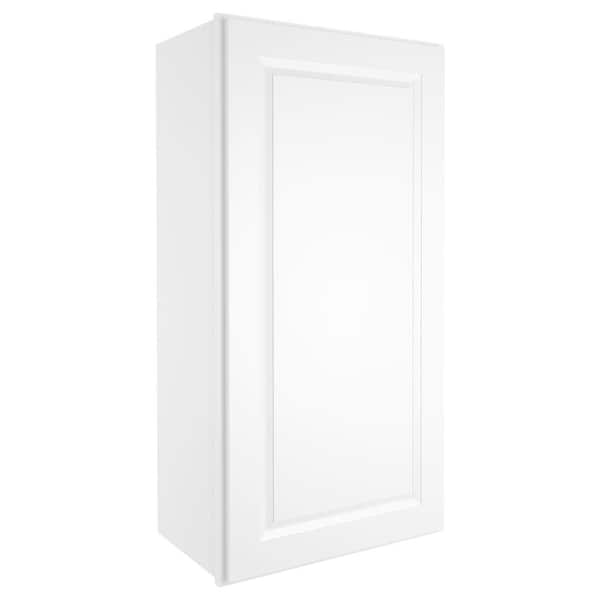 HOMEIBRO 21-in W X 12-in D X 42-in H in Traditional White Plywood Ready to Assemble Wall Kitchen Cabinet