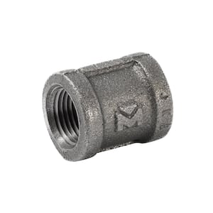 1/2 in. Black Malleable Iron FPT x FPT Coupling Fitting