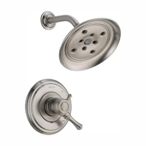 Cassidy 1-Handle Shower Only Faucet Trim Kit in Stainless (Valve Not Included)