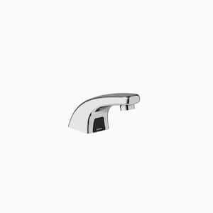 Optima Hardwired Single Hole Touchless Bathroom Faucet with 4 in. Trim and Smart Technology in Polished Chrome