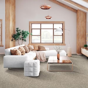 Maisie I  - Oriental Elegance - Beige 42 oz. Triexta Texture Installed Carpet