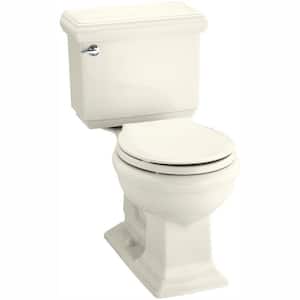Memoirs Classic 2-Piece 1.28 GPF Single Flush Round Toilet with AquaPiston Flushing Technology in Biscuit