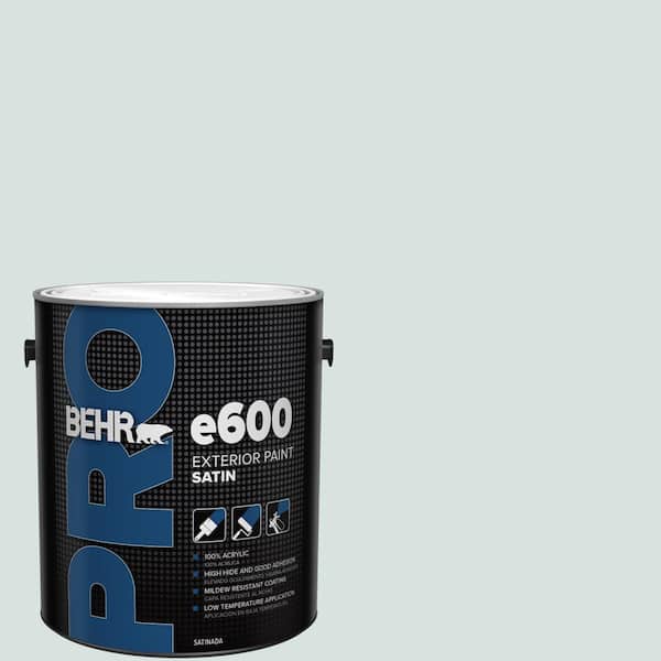 1 gal. #730E-2 Sparkling Spring Satin Exterior Paint