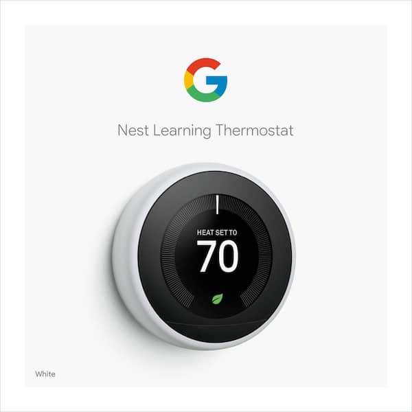 Google Nest Learning Thermostat 2nd Gen. Programable Smart