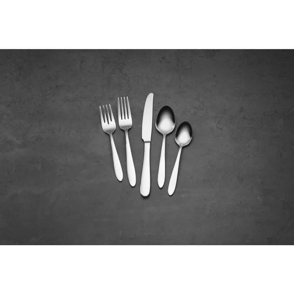 Mooncrest 20-Piece Stainless Steel Flatware Set, Service for 4