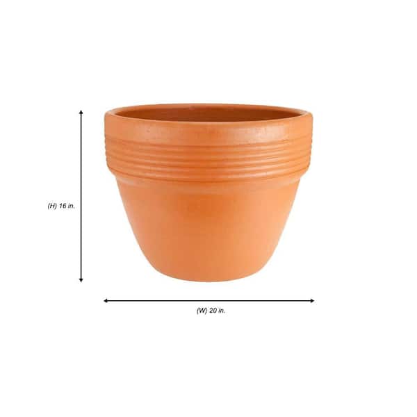 Aged Terracotta Garden Pots - Ridgeline – Farmhouse Pottery