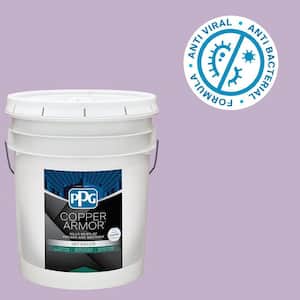 5 gal. PPG1176-4 Purple Essence Eggshell Antiviral and Antibacterial Interior Paint with Primer