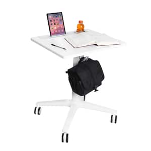airLIFT 21.6 in. Rectangular White Standing Desks with Adjustable Height