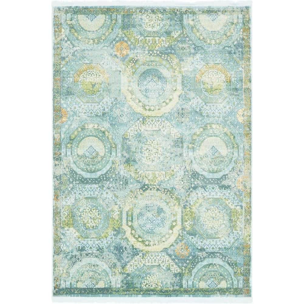 Baracoa Coppelia Light Blue 4' 3 x 6' 0 Area Rug price history on PriceWatchPro