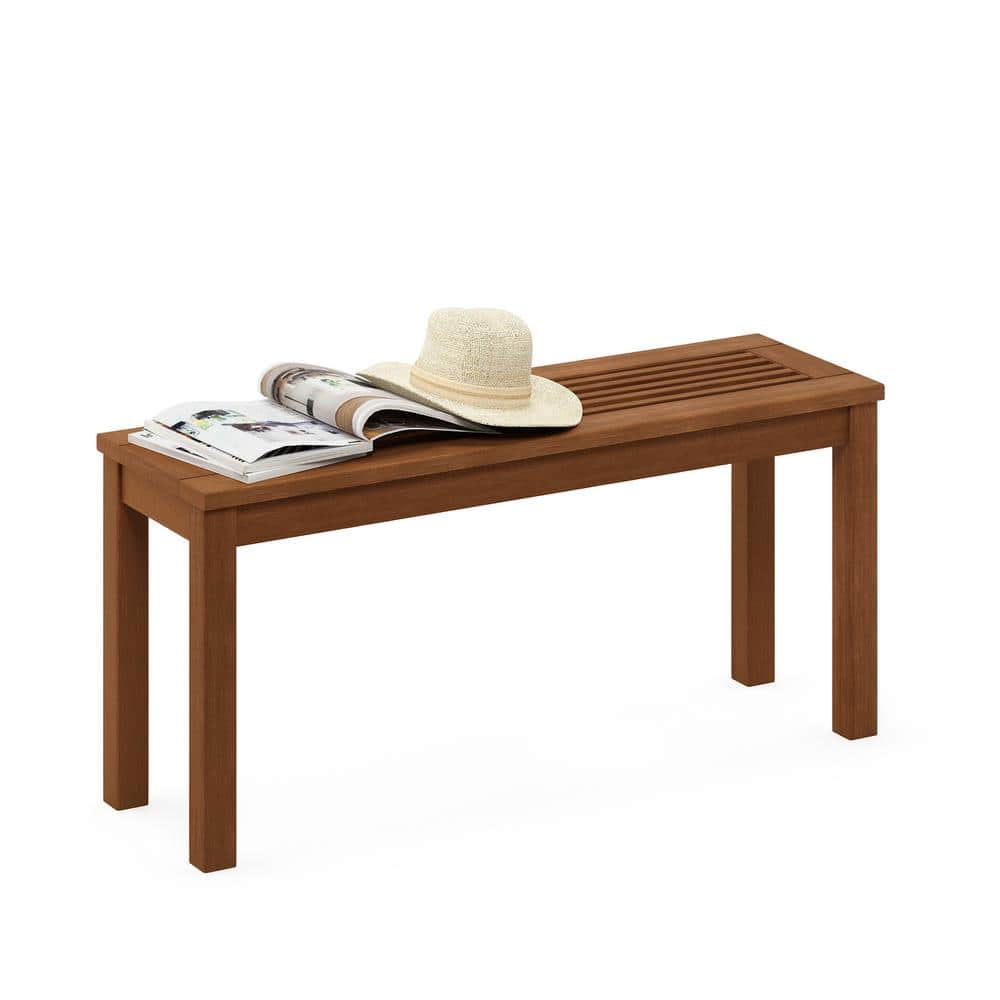 Tioman Natural Hardwood Outdoor Backless Bench