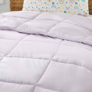 Brushed Microfiber Solid and Reversible Comforter