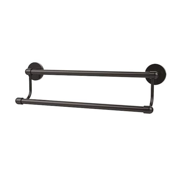 Allied Brass Tango Collection 36 in. Double Towel Bar in Oil Rubbed Bronze