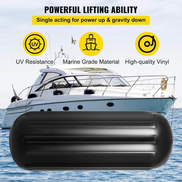 4X Boat Marine Boat Boat Accessories Boat Bumpers Yacht s Bumpers for Fishing  Boats Pontoon Yachts Protection, Black Rope, Boat Fenders -  Canada