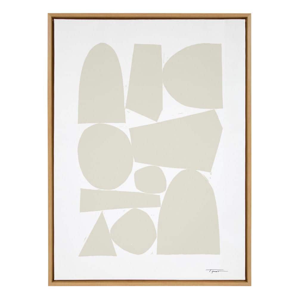 "Sylvie ""Constructed II Neutral in. by Statement Goods Abstract Framed Art Print 38 in. x 28 in." price history on PriceWatchPro