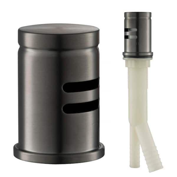 KRAUS Dishwasher Air Gap in Spot Free Black Stainless KAG-1SFSB