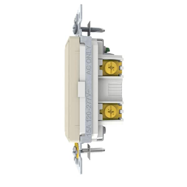 Square D X Series 15-Amp Single-Pole Momentary Switch Module