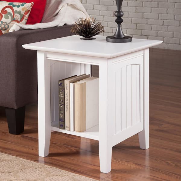 Nantucket White End Table