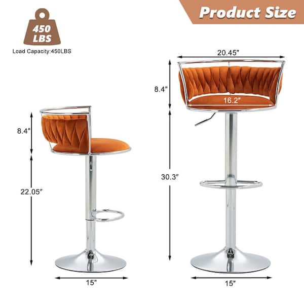 D8/DISTRICT EIGHT GALETTE LOW STOOL with backrest / ディー
