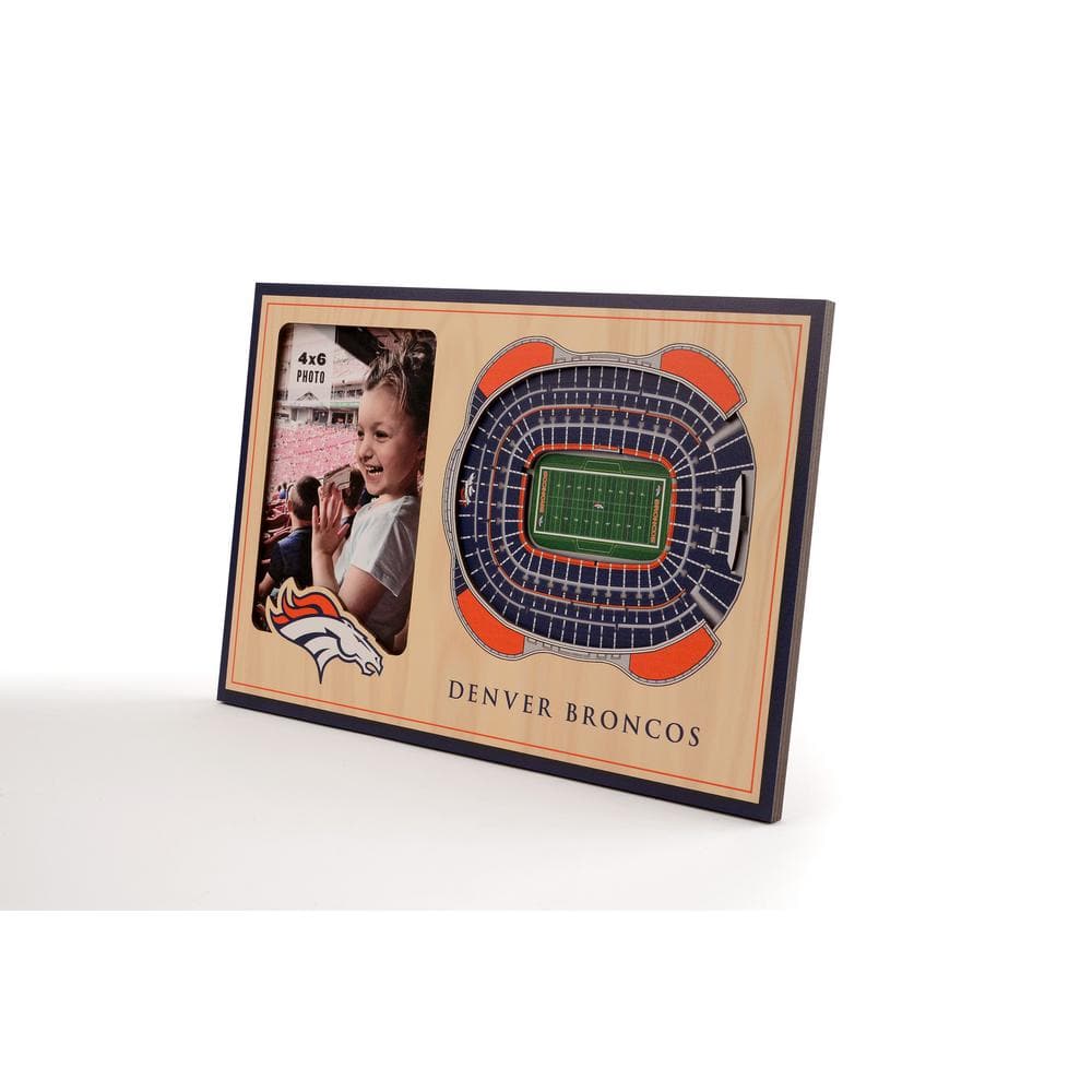 MasterPieces Sports Decor - NFL Denver Broncos - Team Jersey Uniformed  Picture Frame For 4x6 Photos