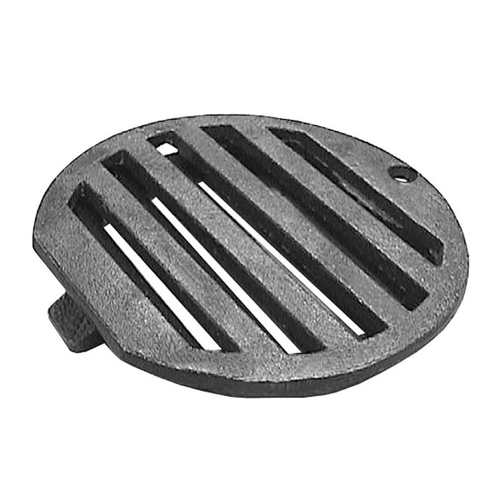 JONES STEPHENS 6 in. x 6 in. Cast Iron Cesspool Grate Drain D59-156 - The  Home Depot