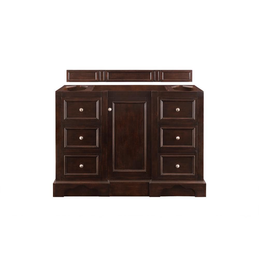 De Soto 49.3 in. W x 23.5 in. D x 35 in. H Single Bath Vanity Cabinet witho