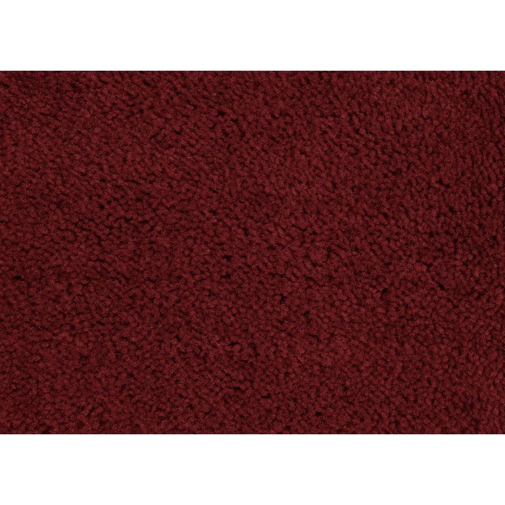 Chili Pepper Red Nylon Traditional 3-Piece Bath Rug Set