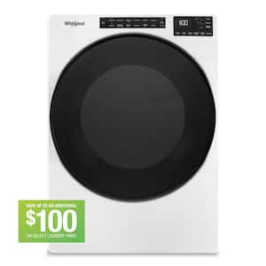 7.4 cu. ft. Vented Electric Dryer in White