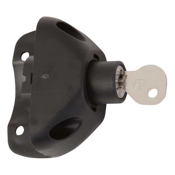 Veranda Black Lokk Latch with External Access Kit