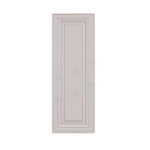 LIFEART CABINETRY Princeton Assembled 9 in. x 42 in. x 12 in. Wall Cabinte with 1 Door 3 Shelves in Creamy White