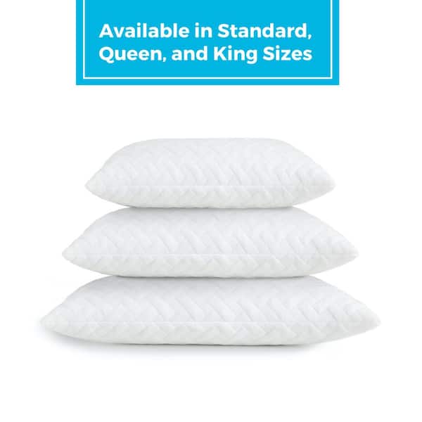 Linenspa Essentials Shredded Memory Foam Pillows Set of 2 