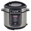 MegaChef 12 Qt. Black and Silver Electric Pressure Cooker with Automatic  Shut-Off and Keep Warm Setting 985110831M - The Home Depot