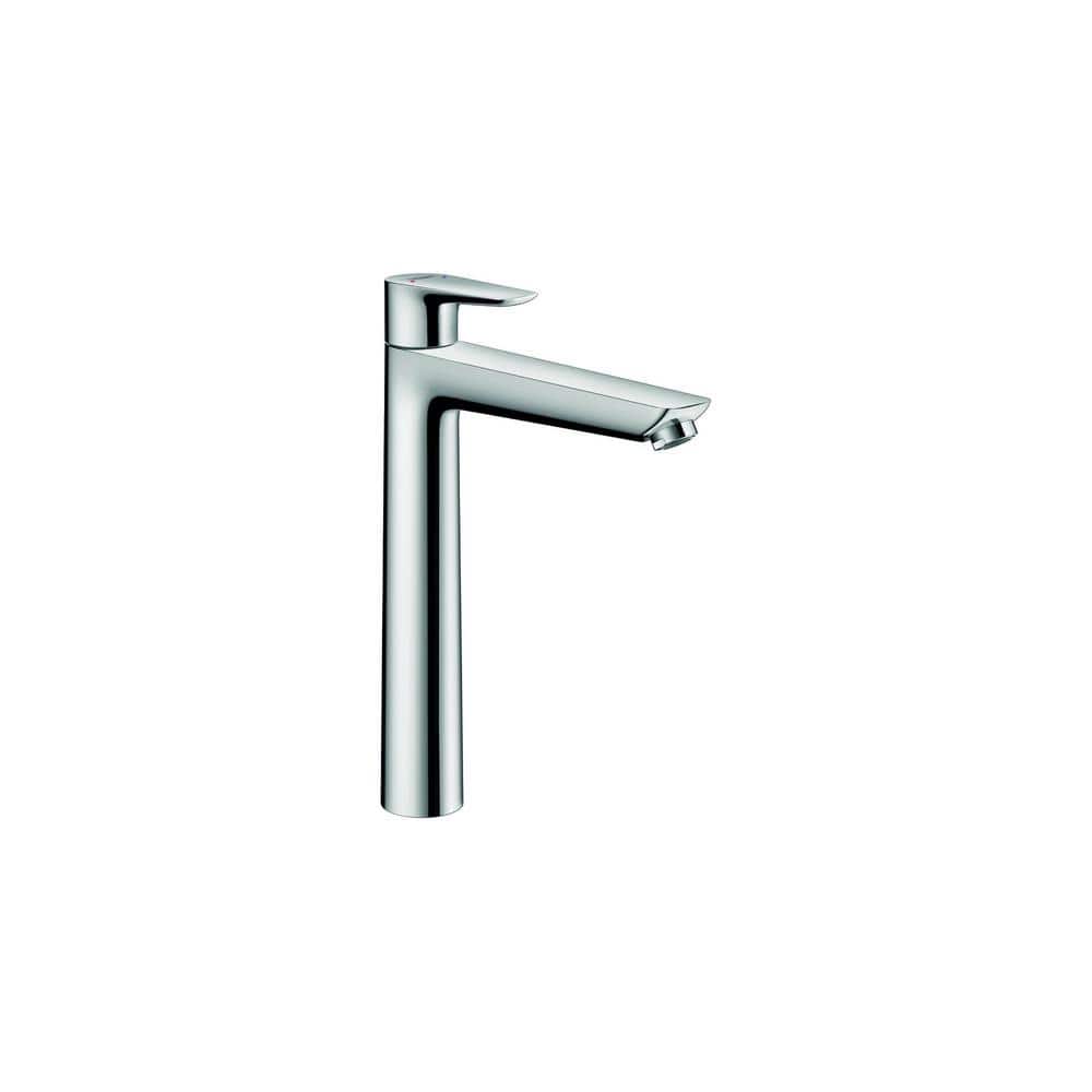 Chrome Modern Single Hole Vessel Faucet