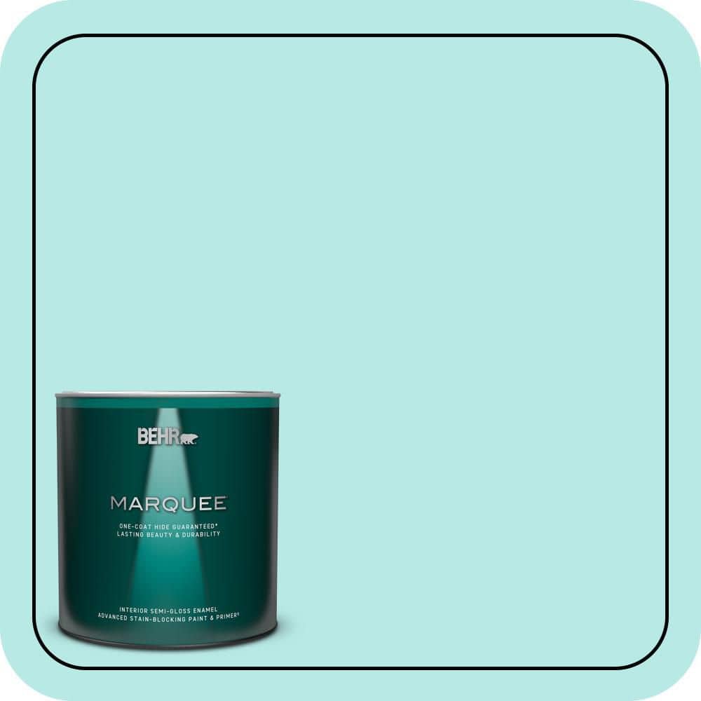 1 qt. #P450-2 Tahitian Breeze Semi-Gloss Enamel Interior Paint & Primer price history on PriceWatchPro