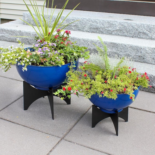 Sienna Cement Outdoor Planters