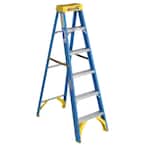 6 ft. Fiberglass Step Ladder (10 ft. Reach Height), 250 lbs. Load Capacity Type I Duty Rating