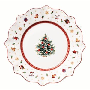 Toy's Delight 9.5 in. White Salad Plate