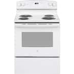 30 in. 5.0 cu. ft. Freestanding Electric Range in White