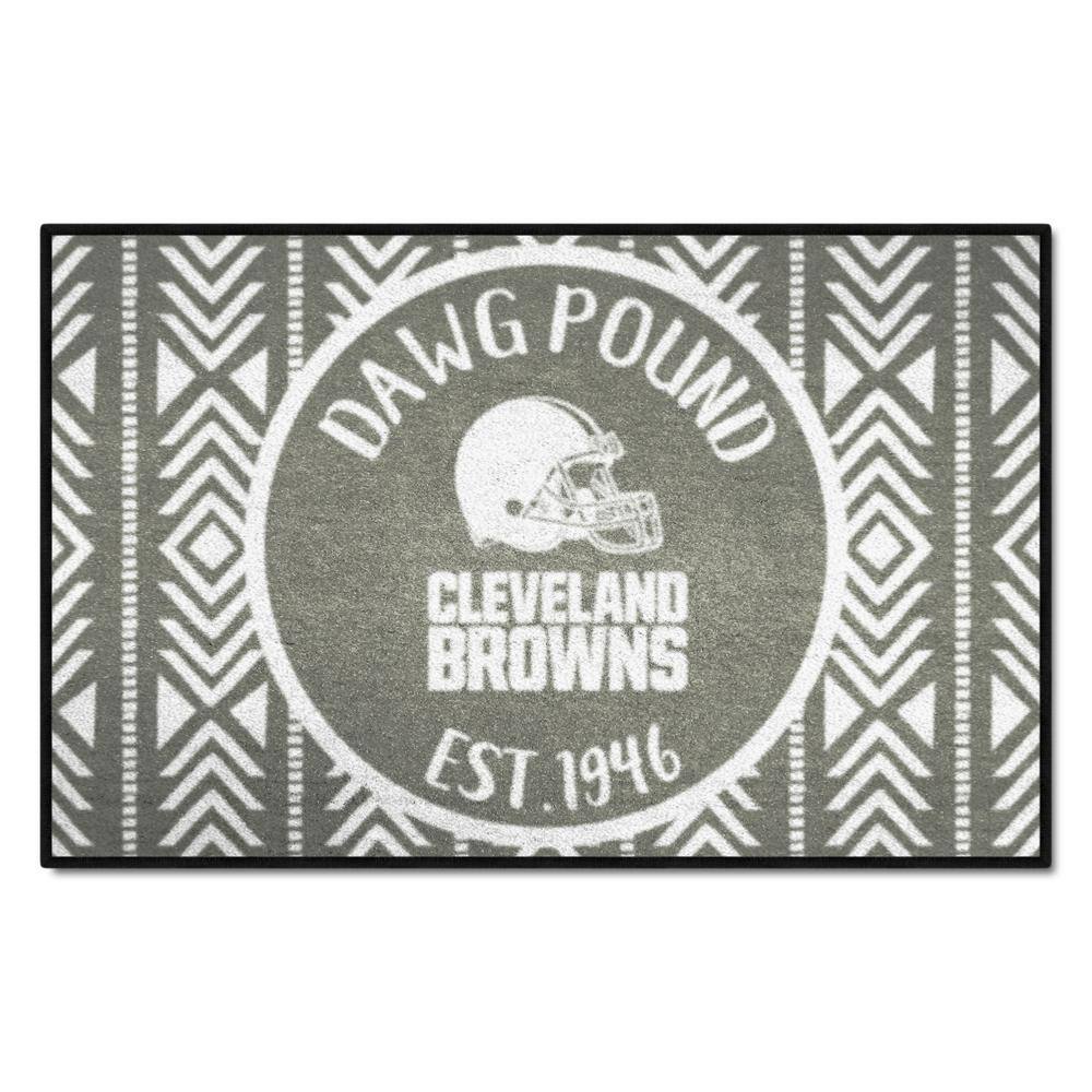 Cleveland Browns Uniform Starter Mat