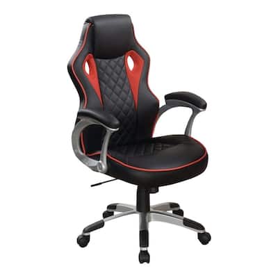 Fancy Design Ergonomic Black and Red Gaming/Office Chair