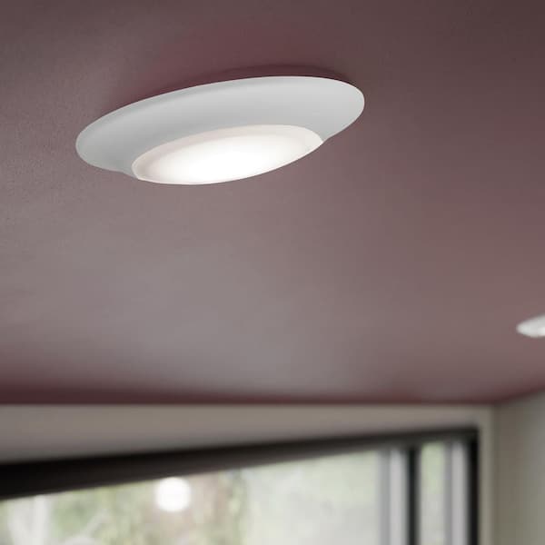Downlight Gen I 6 in. 2700K White Integrated LED Flush Mount Ceiling Light