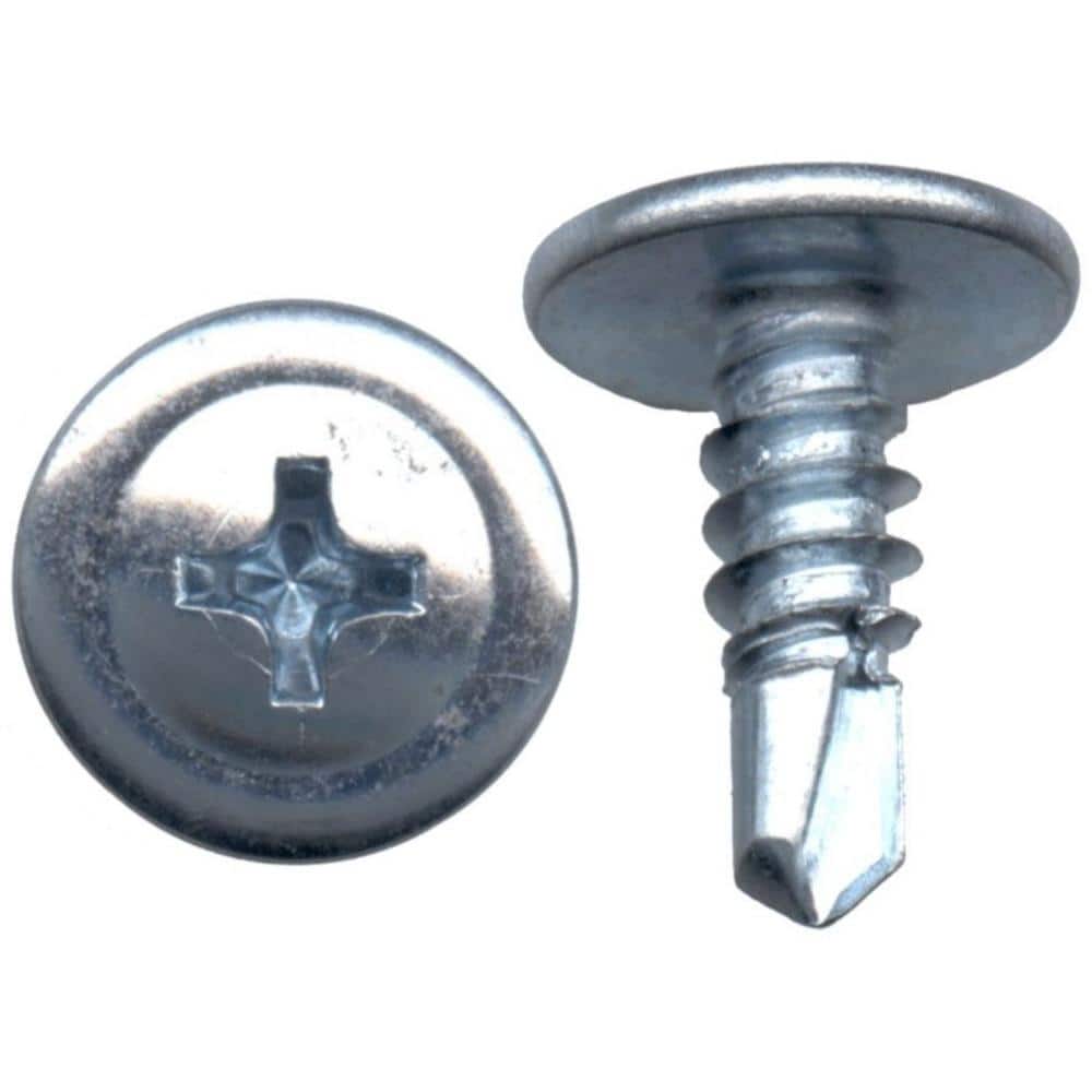 Modified Truss Head Phillips Self piercing sharp point screws #8 x 1//2/" 3/" Zinc