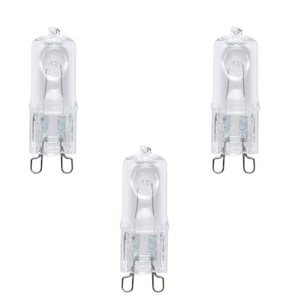 Westinghouse 40-Watt Halogen T4 Single-Ended Clear G9 Base Light Bulb (3-Pack)