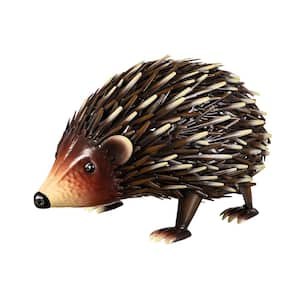 Metal Hedgehog Statuary (Pack of 2)