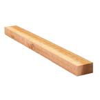 2 in. x 4 in. x 12 ft. Rough Green Western Red Cedar Dimensional Lumber