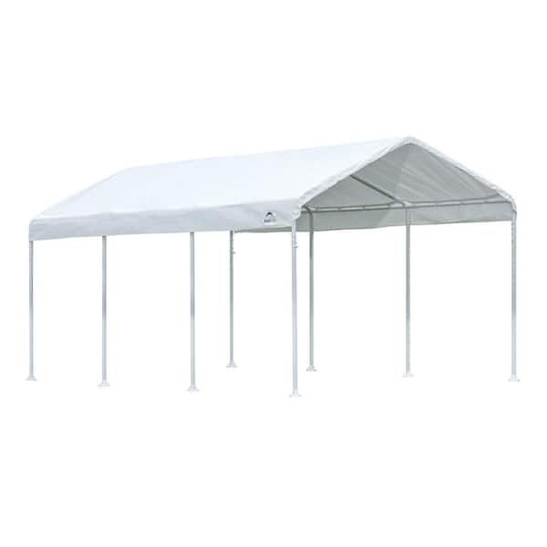 ShelterLogic SuperMax Heavy Duty Steel Frame Quick and Easy Set-Up Canopy 10 x 20 
